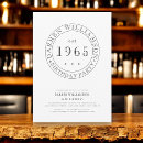 Recherche de men invitations Noir et blanc