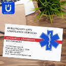 Suche nach krankenwagen visitenkarten Emt