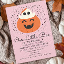 Recherche de fantômes invitations Citrouille