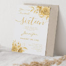Suche nach blumenaquarelle einladungen Gold
