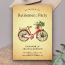Recherche de vintage vélo invitations Rétro