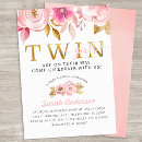 Recherche de jumelles invitations Aquarelle