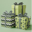 Recherche de trèfle vert papier cadeau Shamrock