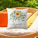 Recherche de tournesol coussins Botanique