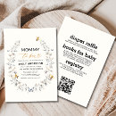 Recherche de maman à être invitations Boho rustique moderne