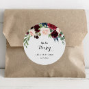 Recherche de bleu romantique mariage autocollants Pour elle