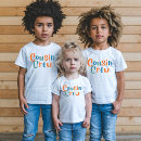 Recherche de cousins bébé tshirts Famille