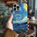 Recherche de nuit étoilée iphone coques Vincent van gogh