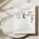 Recherche de pêche et bleu invitations Mother to be