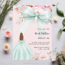 Recherche de princesse 16ans anniversaire invitations Rose