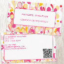 Recherche de marbre moderne cartes visite Code qr