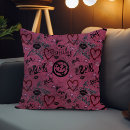 Recherche de punk rock coussins Motif