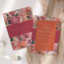 Recherche de couleurs italiennes invitations Coucher de soleil italien