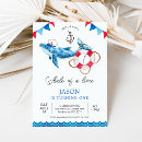 Recherche de de baleine anniversaire invitations Nautique