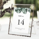 Suche nach palmen tischkarten Bride