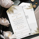 Suche nach palm tree wedding einladungen Tropisch