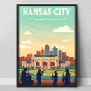 Suche nach kansas city poster Reiseplakat
