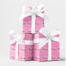 Suche nach rosa monogramm geschenkpapier Mädchenhaft