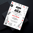 Recherche de rock star invitations Guitare électrique
