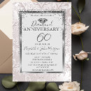 Recherche de célébration de 25 ans invitations Damassé