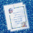Recherche de bleuet vœux cartes Baby shower bébé garçon