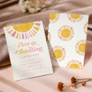 Recherche de ray of sunshine baby shower invitations Voici le soleil