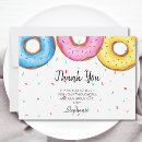 Recherche de donut remerciements cartes Baby shower