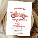Recherche de vintage race car invitations À deux ans
