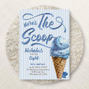 Recherche de crème glacée pastel invitations Fête d'anniversaire