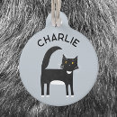 Recherche de noir chats médaillons Noir et blanc