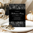 Recherche de damask halloween invitations Noir