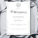 Recherche de minimal mariage invitations Chic