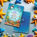 Recherche de sea animal party invitations Créatures marines