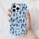 Recherche de pointillé iphone coques Monogramme
