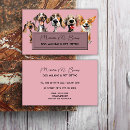 Recherche de vétérinaires cartes visite Marcheur de chiens