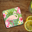 Recherche de tropical dessous de verres Flamant