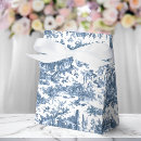 Recherche de bleu ballotins Toile de jouy