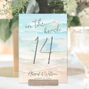 Suche nach tropen tischkarten Strandhochzeit