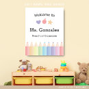 Recherche de crayon coloré posters Teacher