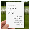 Recherche de de famille mariage invitations Noir et blanc