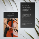 Recherche de violoniste cartes visite Violoncelle