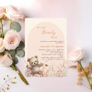 Recherche de fleur baby shower invitations Rose