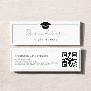 Recherche de diplôme cartes visite Noir et blanc