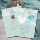 Recherche de stork baby shower invitations Cigogne