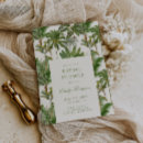 Recherche de motif palmier invitations Pour elle