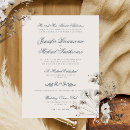 Recherche de ancien mariage invitations Minimaliste