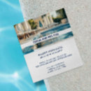 Suche nach pool visitenkarten Instandhaltung des pools