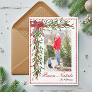 Suche nach buon natale karten Weihnachtskarte für foto