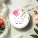 Recherche de bloom autocollants Baby shower rose