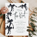 Recherche de noeud cartes invitations Bride